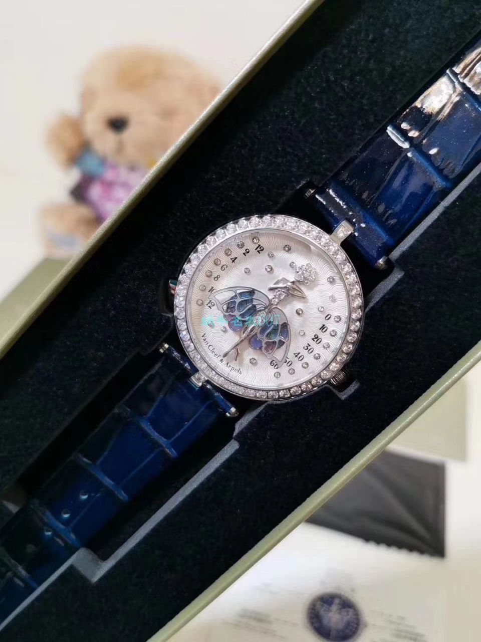 5G Factory 超A高仿梵克雅宝诗意复杂功能系列VCARO8PM00女士 wrist watch  / VCA07