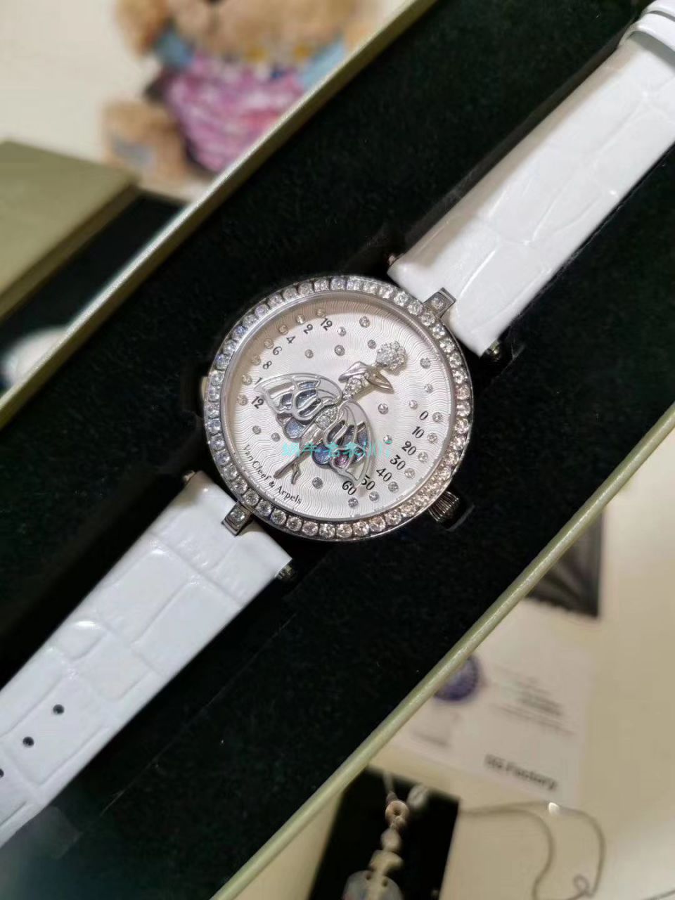 5G Factory 超A高仿梵克雅宝诗意复杂功能系列VCARO8PM00女士 wrist watch  / VCA07