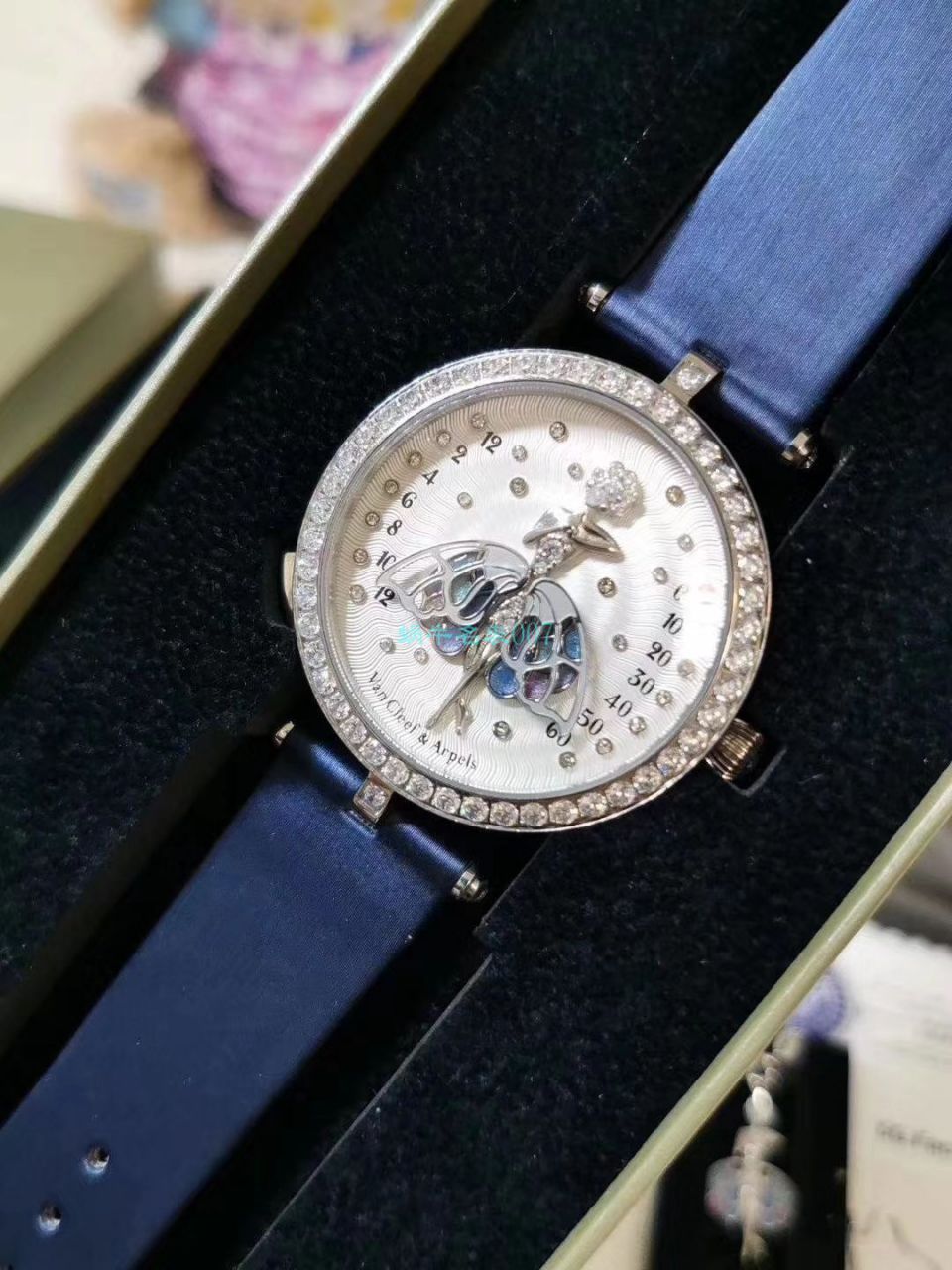 5G Factory 超A高仿梵克雅宝诗意复杂功能系列VCARO8PM00女士 wrist watch  / VCA07