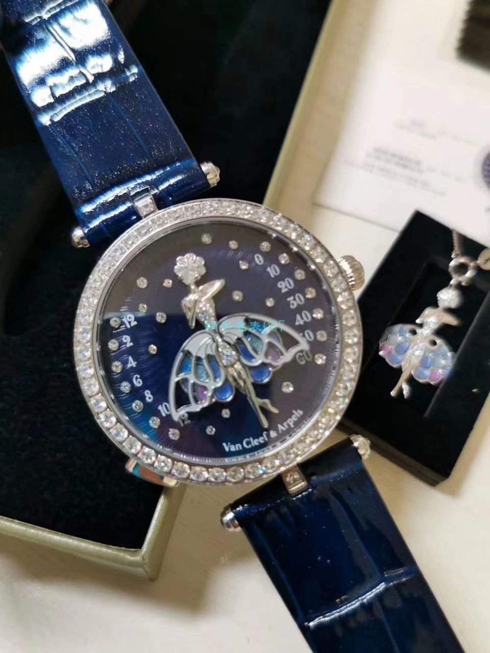 5G Factory 超A高仿梵克雅宝诗意复杂功能系列VCARO8PM00女士 wrist watch  / VCA07