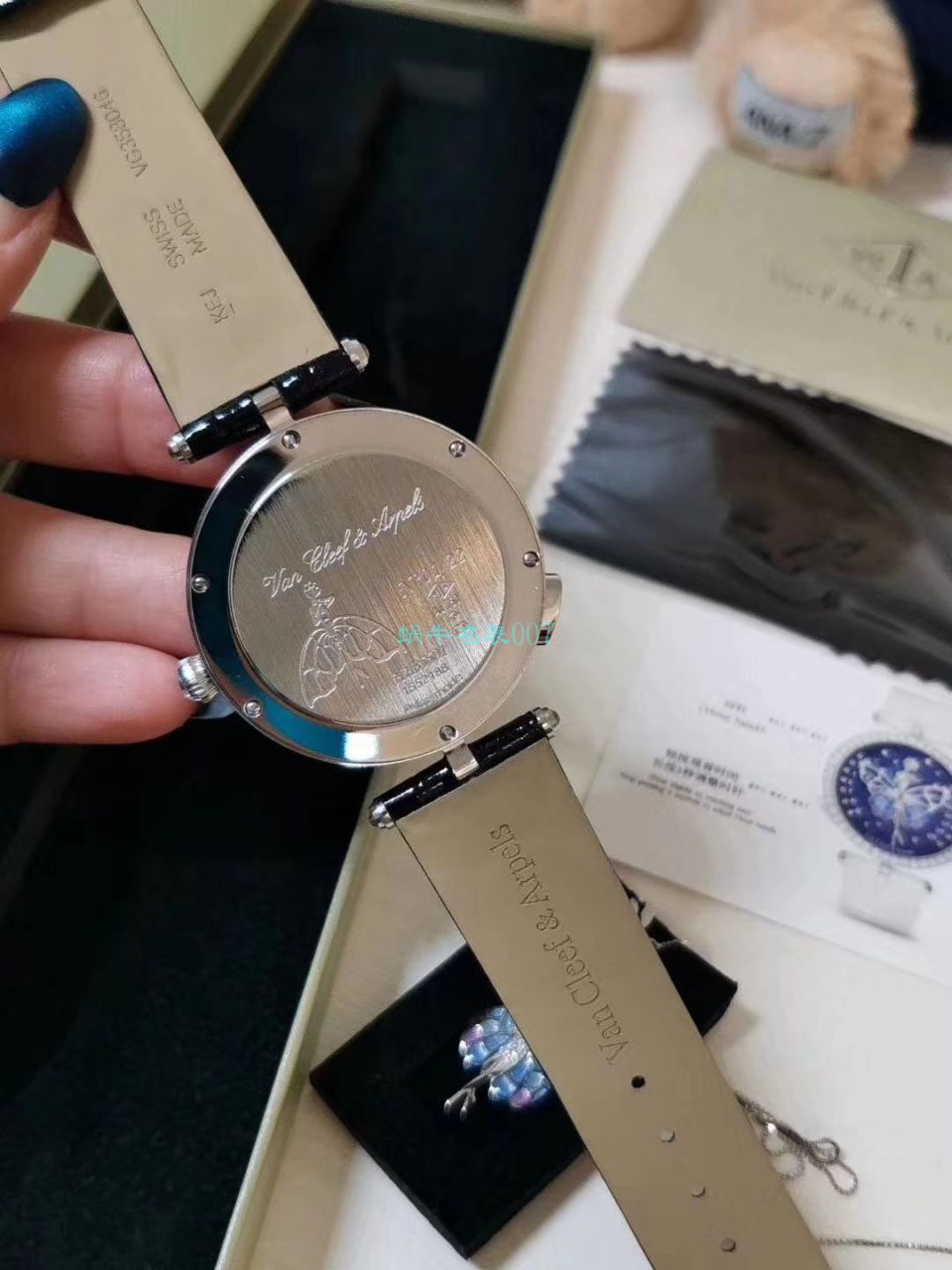 5G Factory 超A高仿梵克雅宝诗意复杂功能系列VCARO8PM00女士 wrist watch  / VCA07