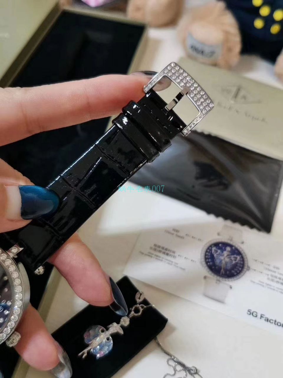 5G Factory 超A高仿梵克雅宝诗意复杂功能系列VCARO8PM00女士 wrist watch  / VCA07