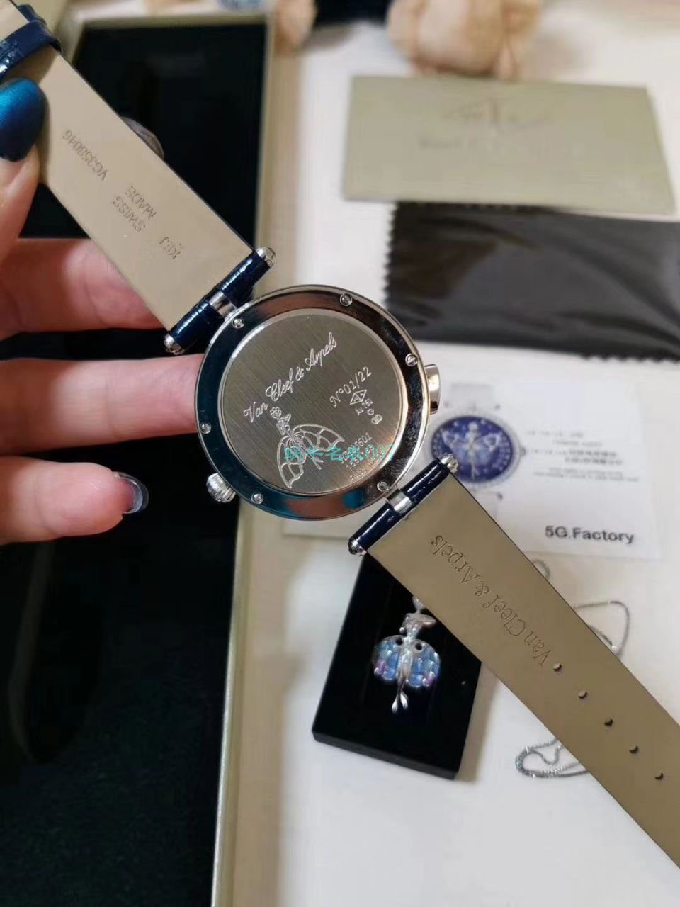 【5G Factory Van Cleef & Arpels复刻高仿女表舞动天使】梵克雅宝诗意复杂功能系列VCARO4F200 wrist watch  / VCA06