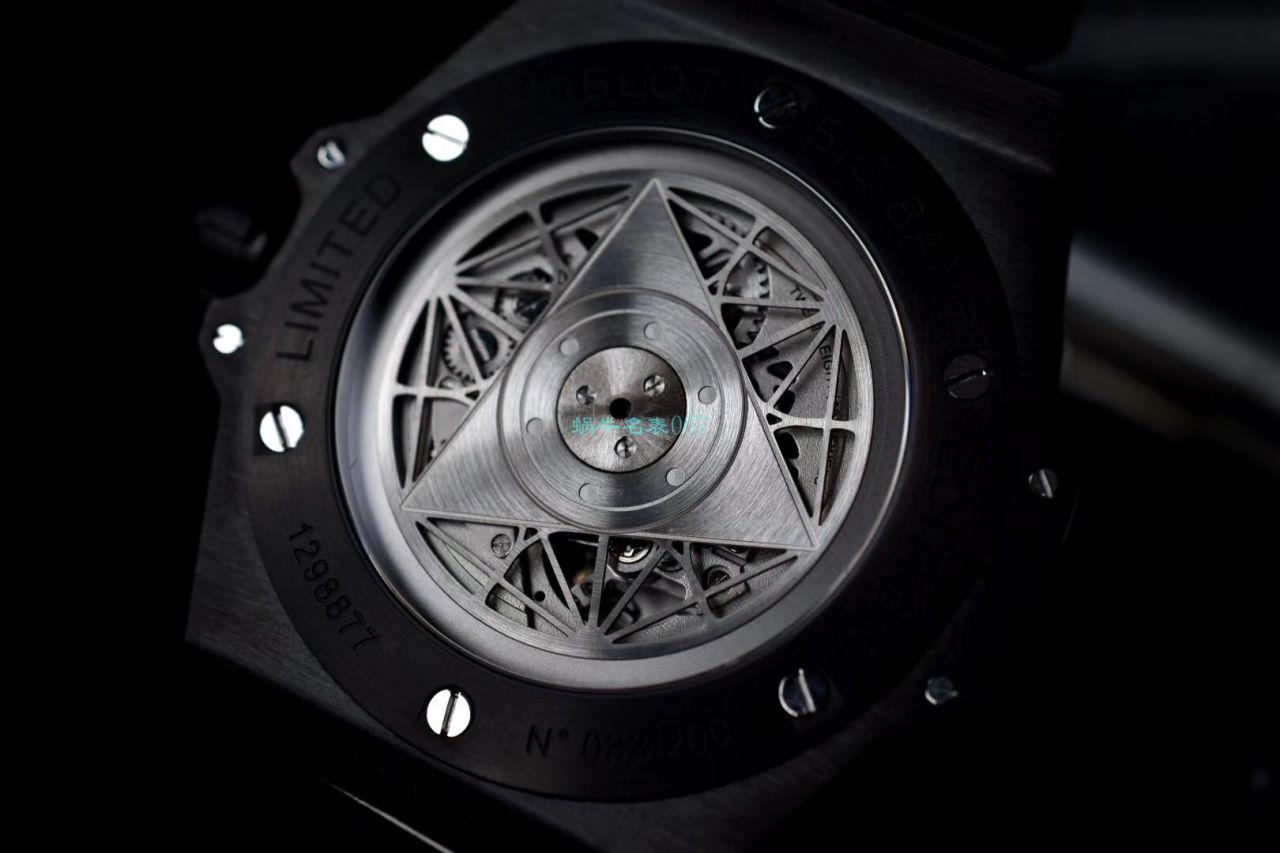 WWF Factory  top 复刻手表 hublot  big bang SANG BLEU刺青415.CX.1112.VR.MXM18 wrist watch  / YB083