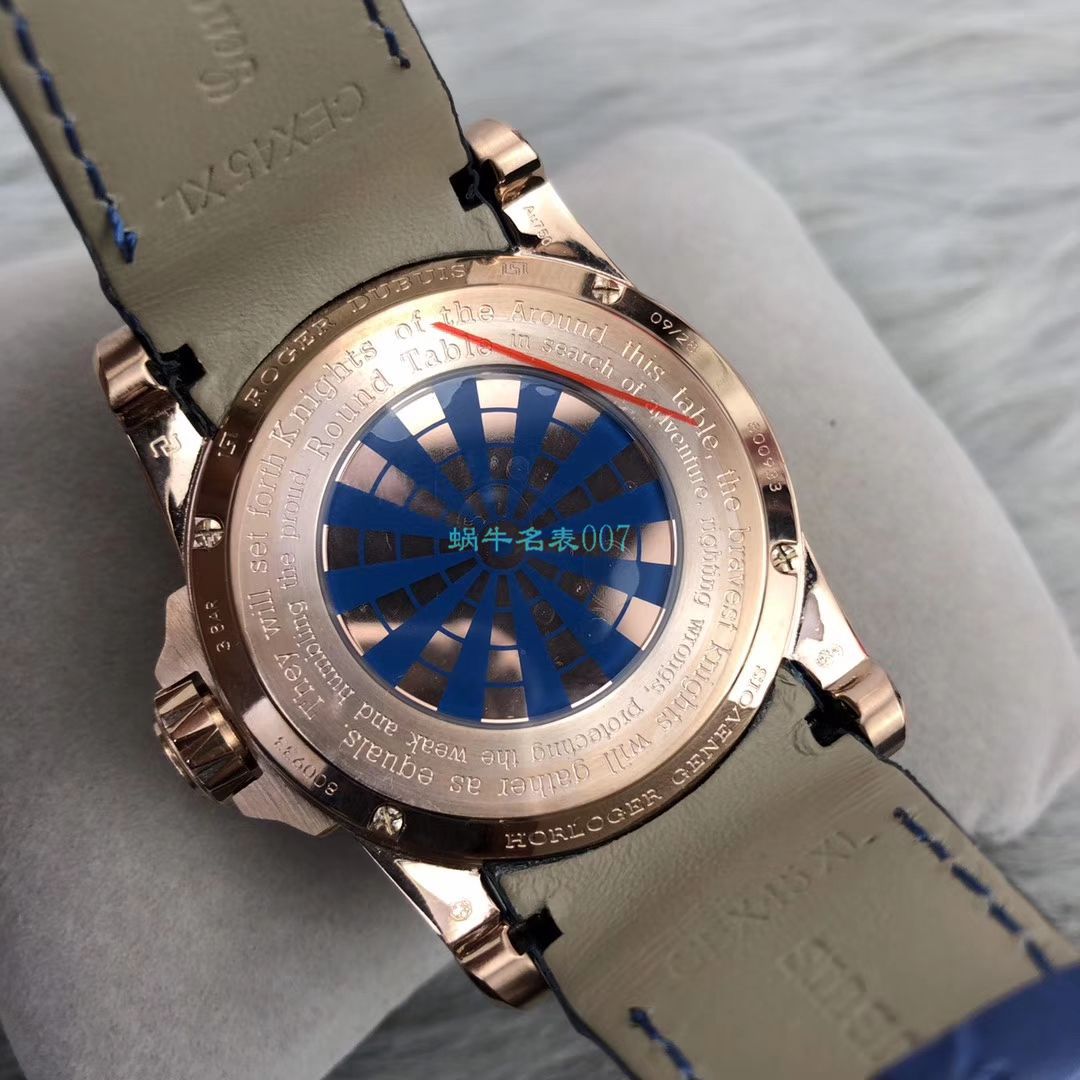 ZZ Factory 最新12圆桌骑士Roger DubuisEXCALIBUR（王者系列） top 复刻高仿RDDBEX0684 wrist watch  