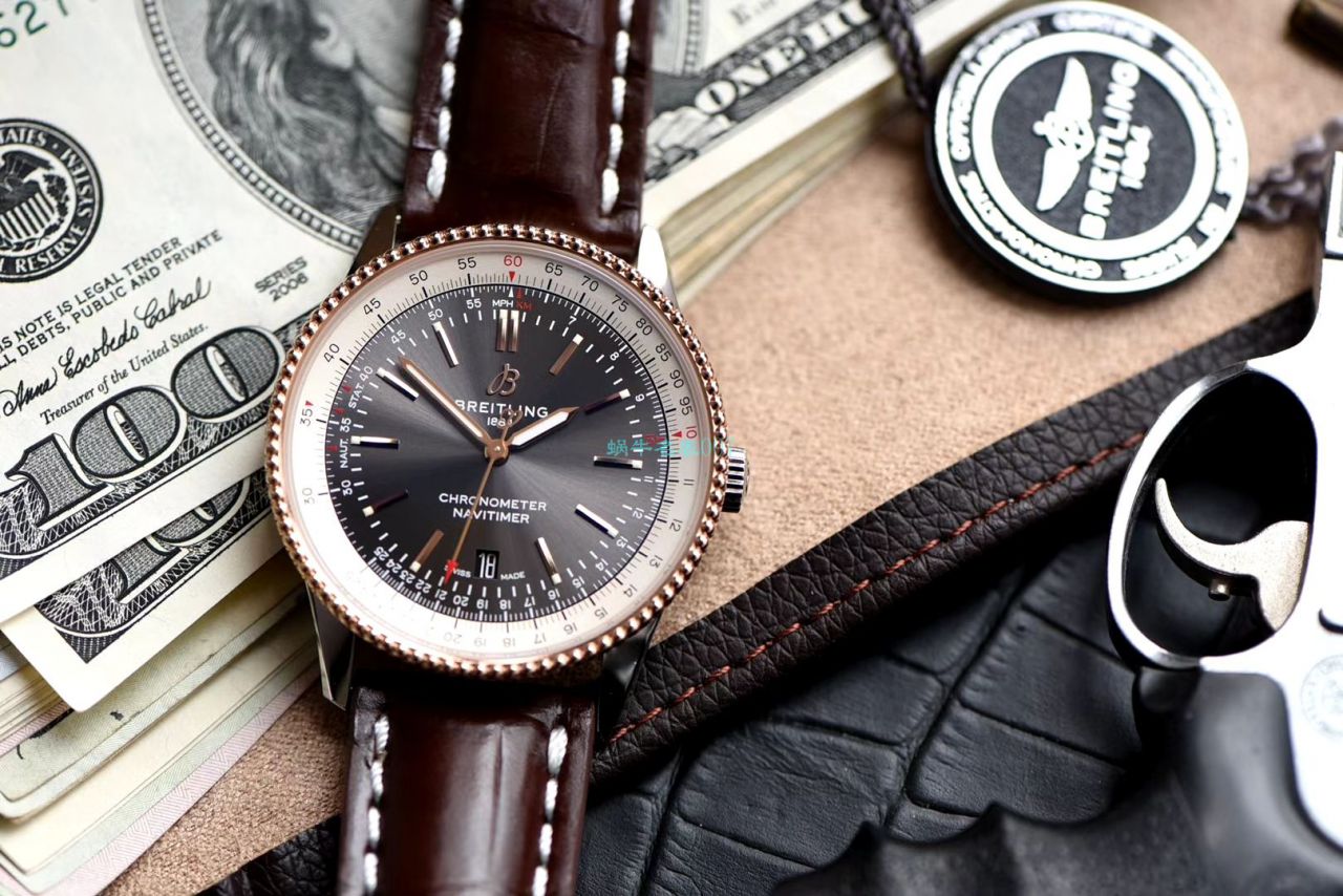 独家瑞士SW200 Movement  copy customized 版 Breitling 航空计时41系列复刻高仿U17326211M1P2 wrist watch  / BL158