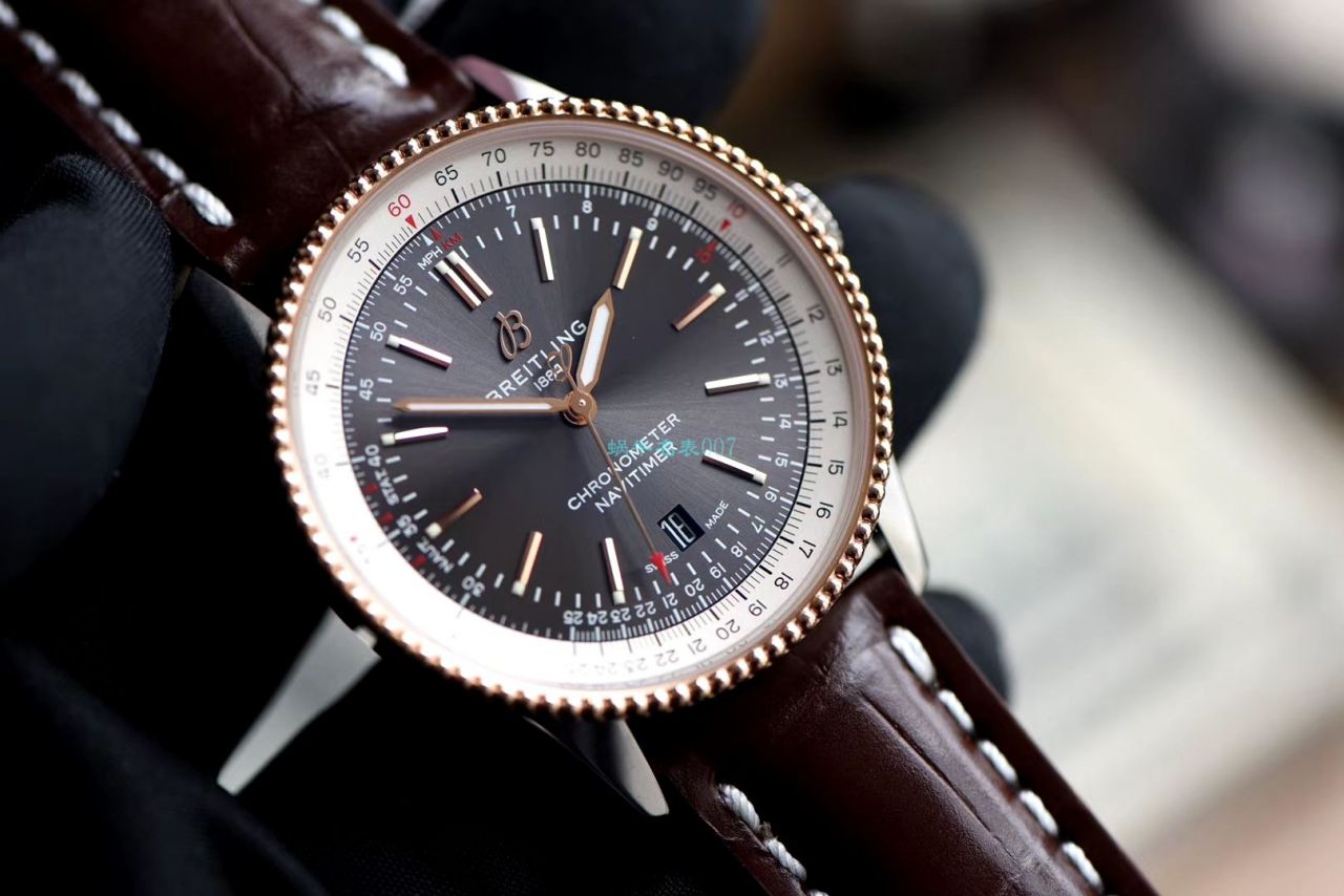 独家瑞士SW200 Movement  copy customized 版 Breitling 航空计时41系列复刻高仿U17326211M1P2 wrist watch  / BL158