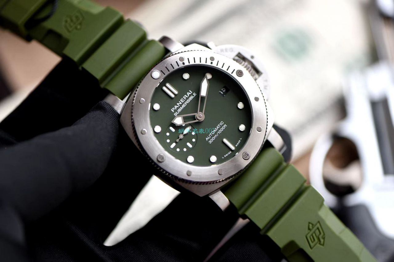 VS Factory 2020新款Panerai 复刻高仿PAM1055绿海魂绿盘42MM亚洲尺寸 / VSPAM1055