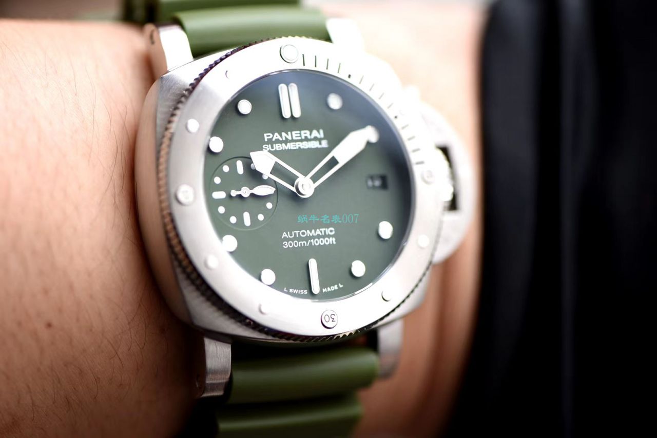 VS Factory 2020新款Panerai 复刻高仿PAM1055绿海魂绿盘42MM亚洲尺寸 / VSPAM1055