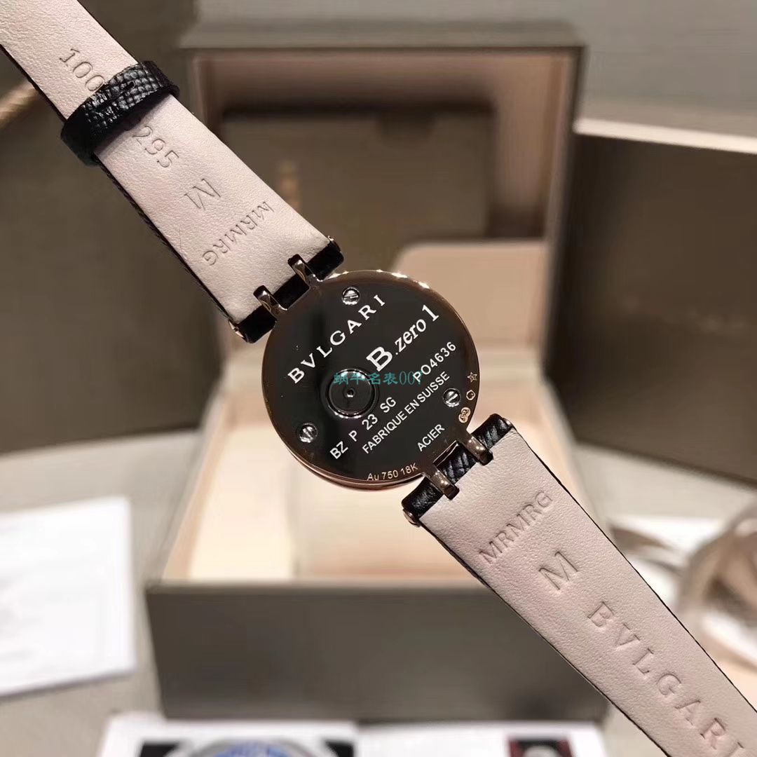 BV Factory 超A高仿 BVLGARI 女表B.ZERO1系列102321 BZ23C11SGCL/12 wrist watch  / BG032
