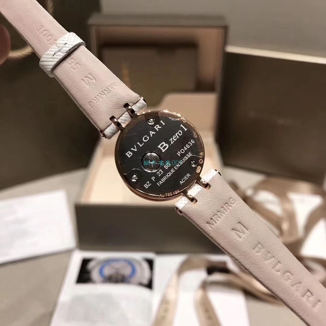 BV Factory 超A高仿 BVLGARI 女表B.ZERO1系列102321 BZ23C11SGCL/12 wrist watch  / BG032