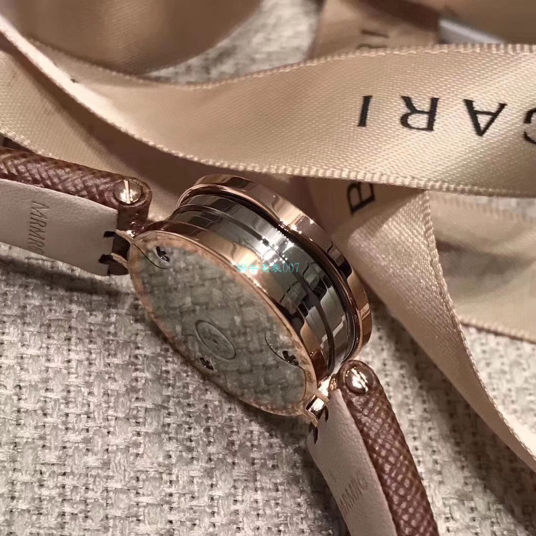 BV Factory 超A高仿 BVLGARI 女表B.ZERO1系列102321 BZ23C11SGCL/12 wrist watch  / BG032