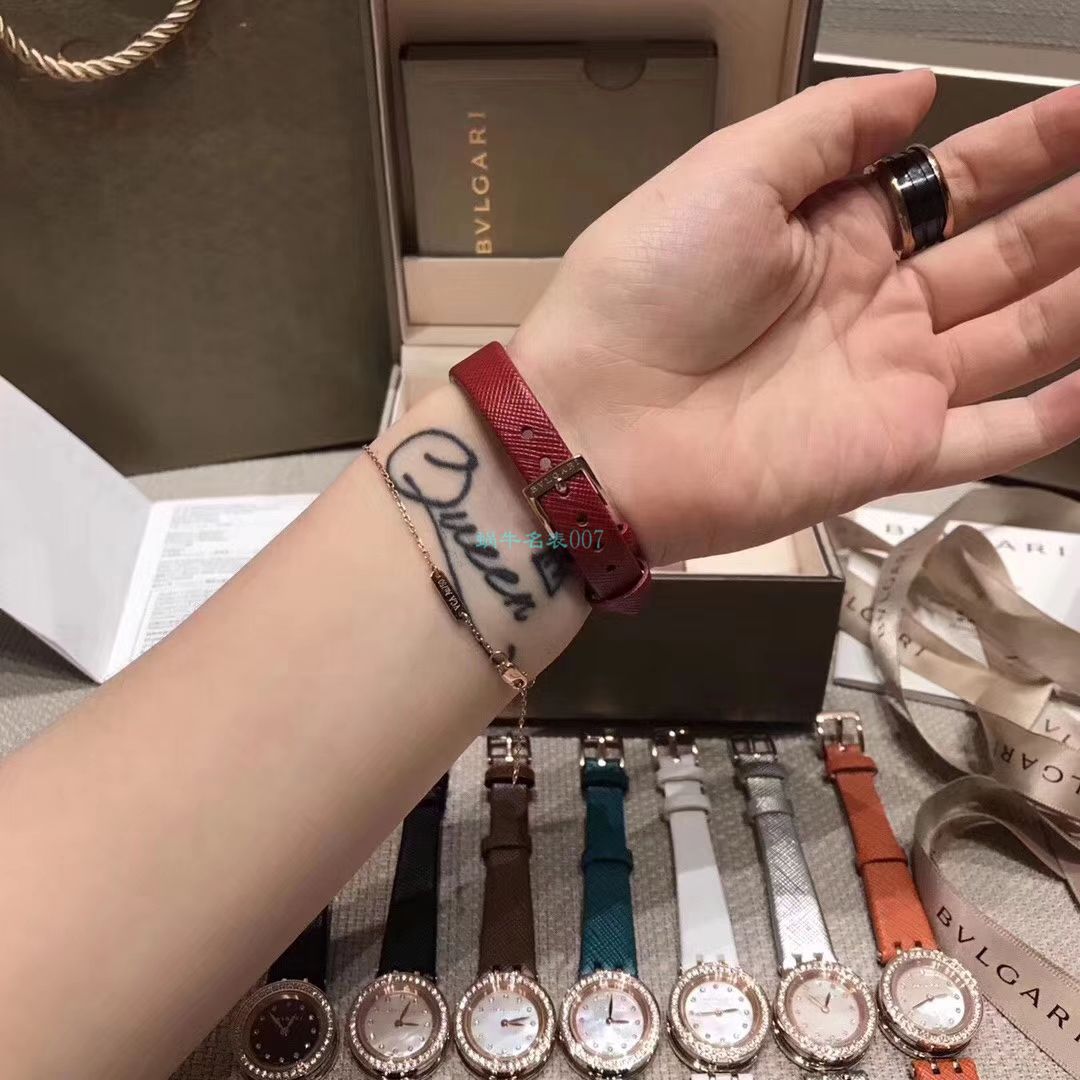 BV Factory 超A高仿 BVLGARI 女表B.ZERO1系列102321 BZ23C11SGCL/12 wrist watch  / BG032