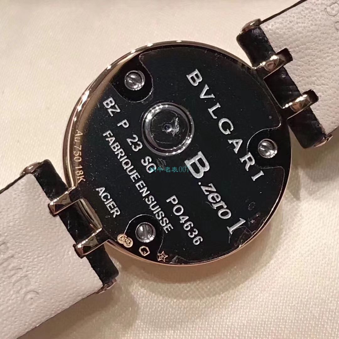 BV Factory 超A高仿 BVLGARI 女表B.ZERO1系列102321 BZ23C11SGCL/12 wrist watch  / BG032