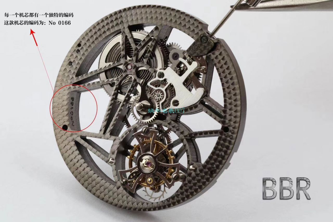 BBR Factory V3版本Roger Dubuis王者系列 Tourbillon 1比1复刻高仿手表RDDBEX0404 / LJ076