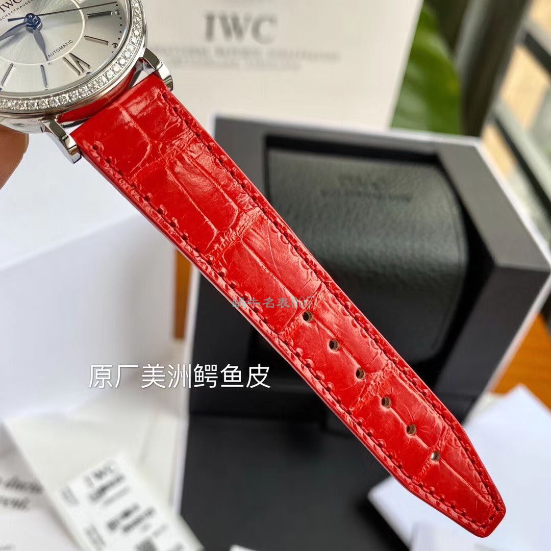 原单真钻IWC女表 IWC 柏涛菲诺系列IW458109 wrist watch  / WG527