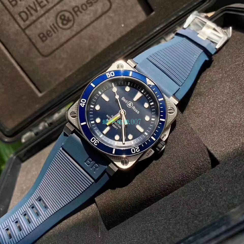 原单 Bell & Ross INSTRUMENTS系列BR0392-D-BL-ST/SRB wrist watch  / BR037