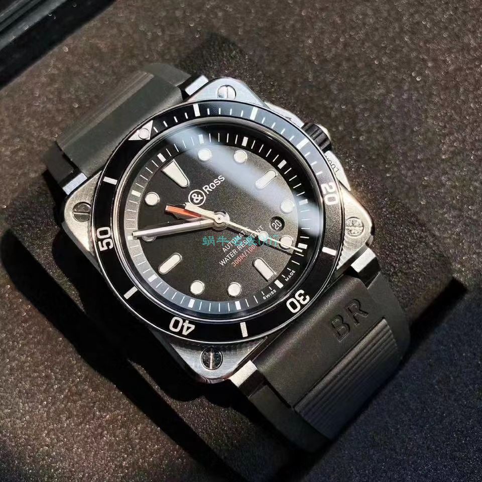 原单 Bell & Ross INSTRUMENTS系列BR0392-D-BL-ST/SRB wrist watch  / BR037