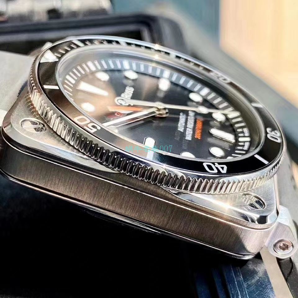 原单 Bell & Ross INSTRUMENTS系列BR0392-D-BL-ST/SRB wrist watch  / BR037