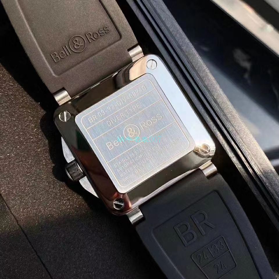 原单 Bell & Ross INSTRUMENTS系列BR0392-D-BL-ST/SRB wrist watch  / BR037