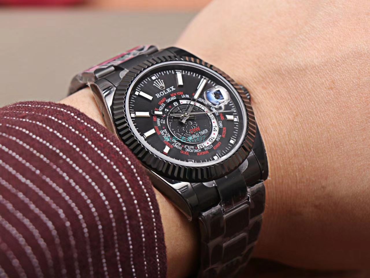 WWF Factory 官网 Rolex 天行者sky Dweller wrist watch DIW团队改装款 / R580