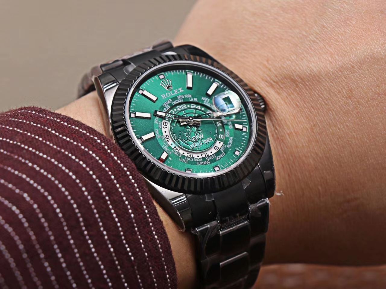 WWF Factory 官网 Rolex 天行者sky Dweller wrist watch DIW团队改装款 / R580