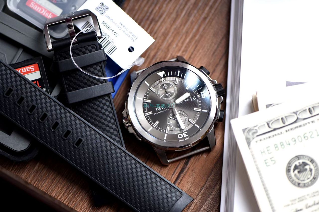 V6 Factory  top 复刻高仿手表 IWC 海洋时计鲨鱼特别限量版IW379506 wrist watch  / WG523