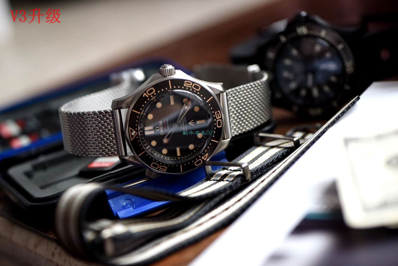 VS Factory V3升级版OMEGA007 top 复刻高仿无暇赴死 Seamaster 300米210.90.42.20.01.001 wrist watch  / M697