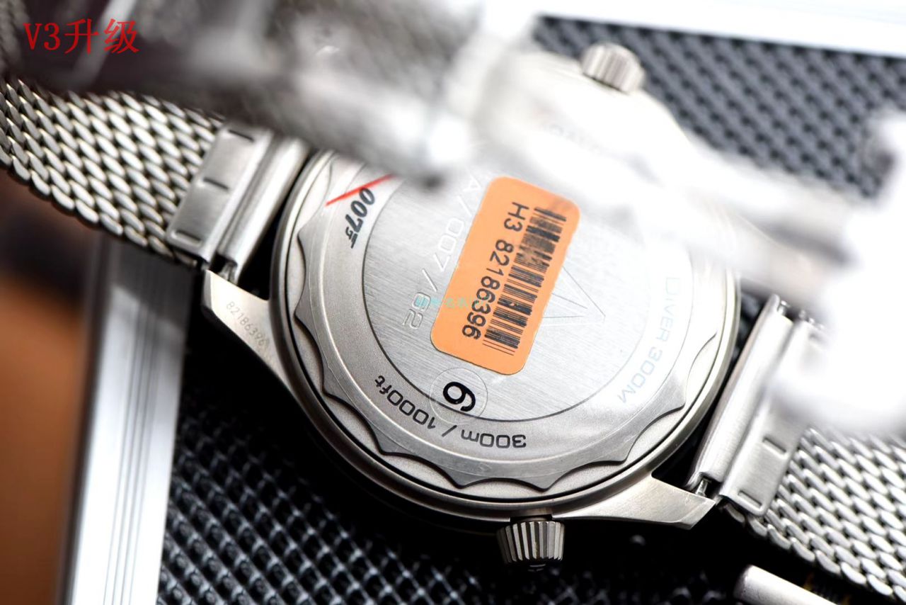 VS Factory V3升级版OMEGA007 top 复刻高仿无暇赴死 Seamaster 300米210.90.42.20.01.001 wrist watch  / M697