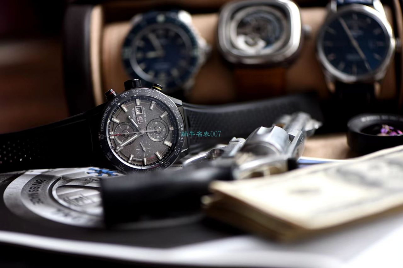 XF Factory 新品力作 TAG Heuer 卡莱拉月球表面CAR201J.FT6087 wrist watch  / TG096