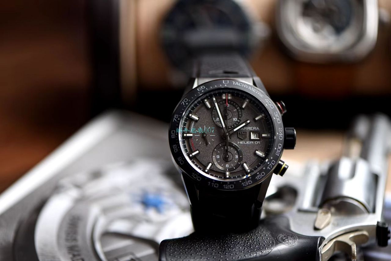 XF Factory 新品力作 TAG Heuer 卡莱拉月球表面CAR201J.FT6087 wrist watch  / TG096