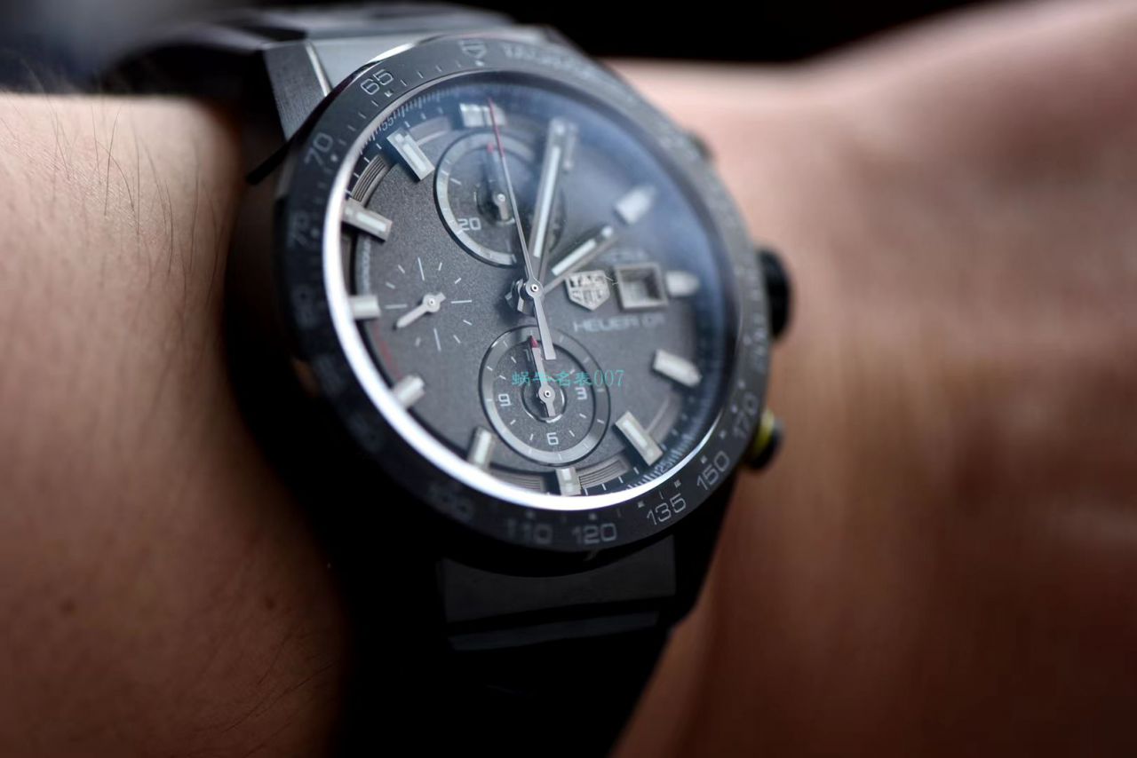 XF Factory 新品力作 TAG Heuer 卡莱拉月球表面CAR201J.FT6087 wrist watch  / TG096