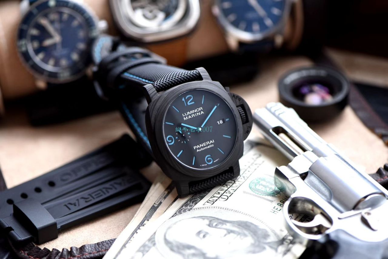 VS Factory  top 复刻高仿手表Panerai LUMINOR庐米诺 carbon fiber PAM01661 wrist watch  / VSPAM01616