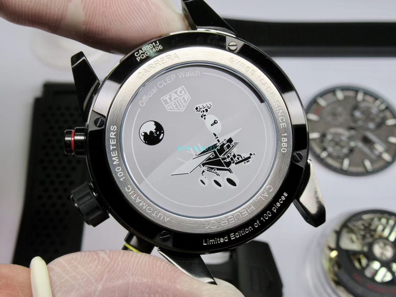 XF Factory 新品力作 TAG Heuer 卡莱拉月球表面CAR201J.FT6087 wrist watch  / TG096