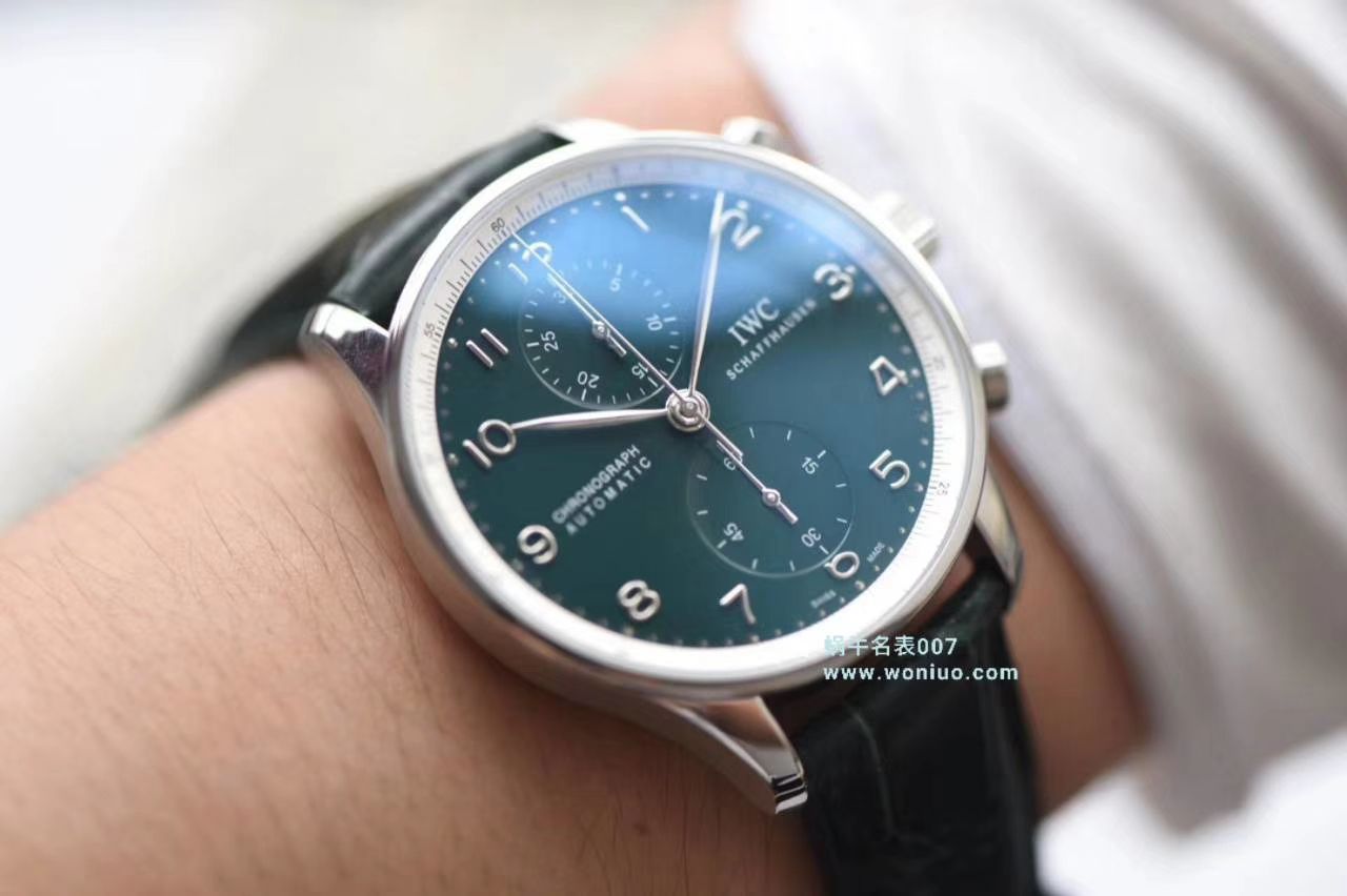 YL Factory  top 复刻高仿背透葡计 IWC 150周年纪念IW371601 wrist watch  / WG529