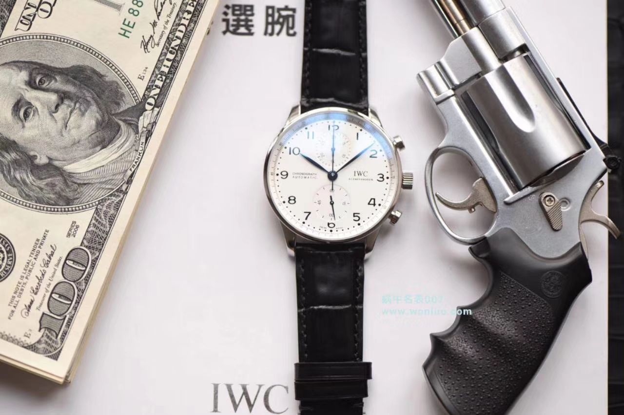 YL Factory 超A高仿背透 IWC 葡计150周年纪念IW371602 wrist watch  / WG528