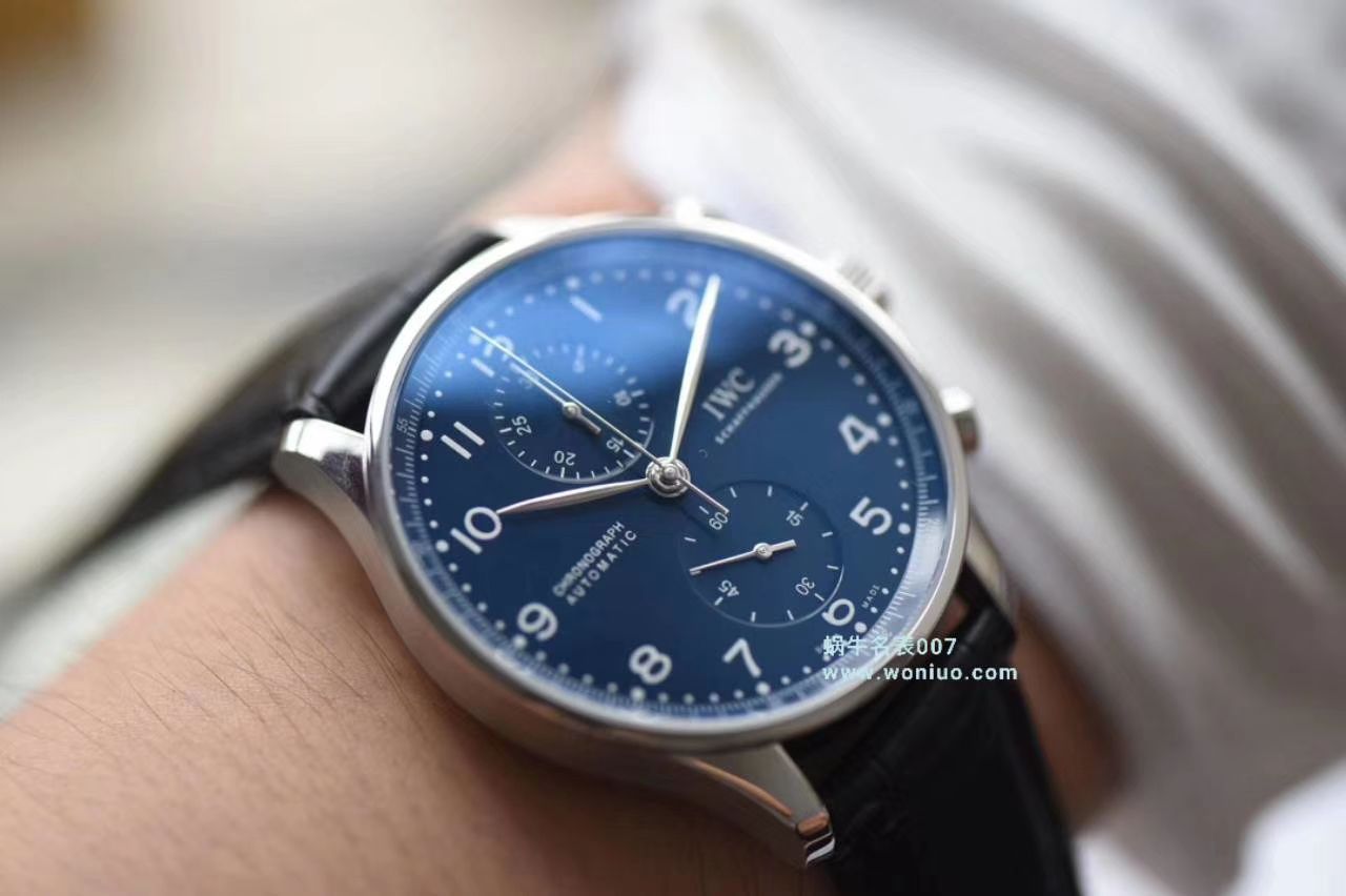 YL Factory 超A高仿背透 IWC 葡计150周年纪念IW371602 wrist watch  / WG528