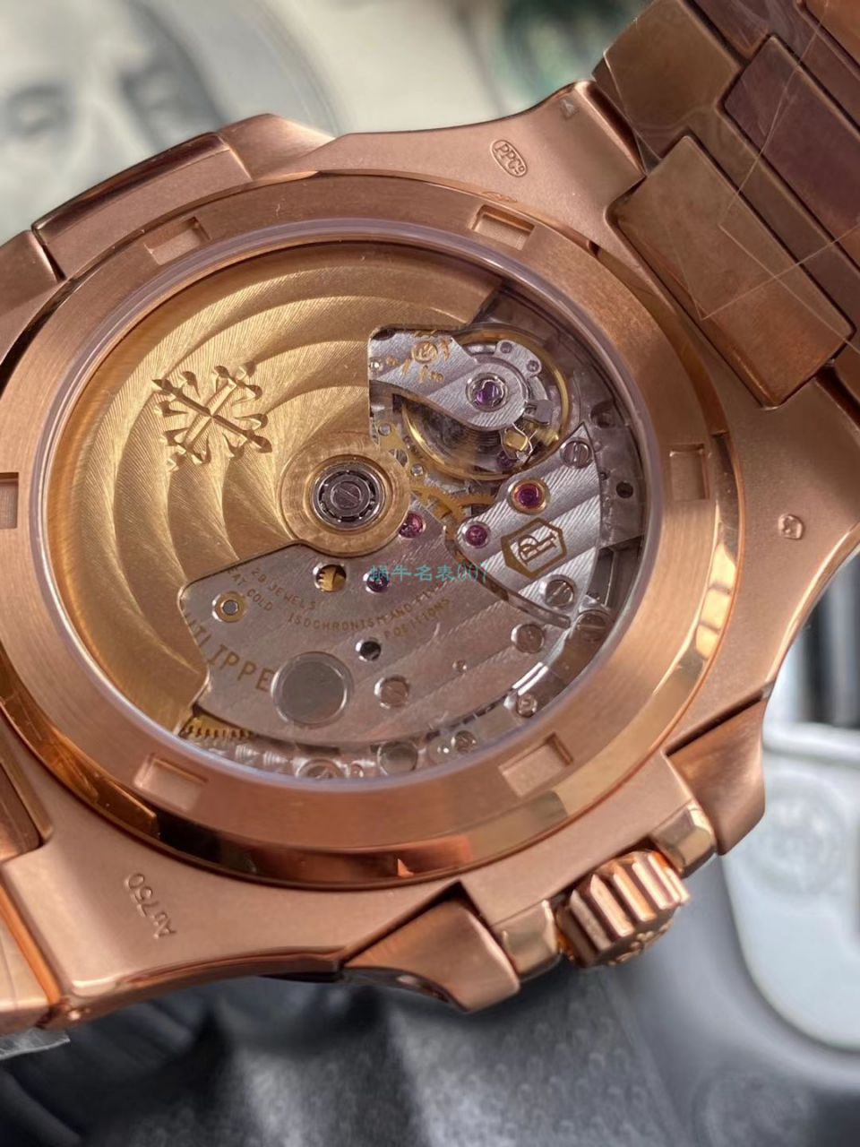 3K Factory  PATEK PHILIPPE  Nautilus 复刻高仿5711/1R-001一体机 copy customized  Movement 版本 / BD290