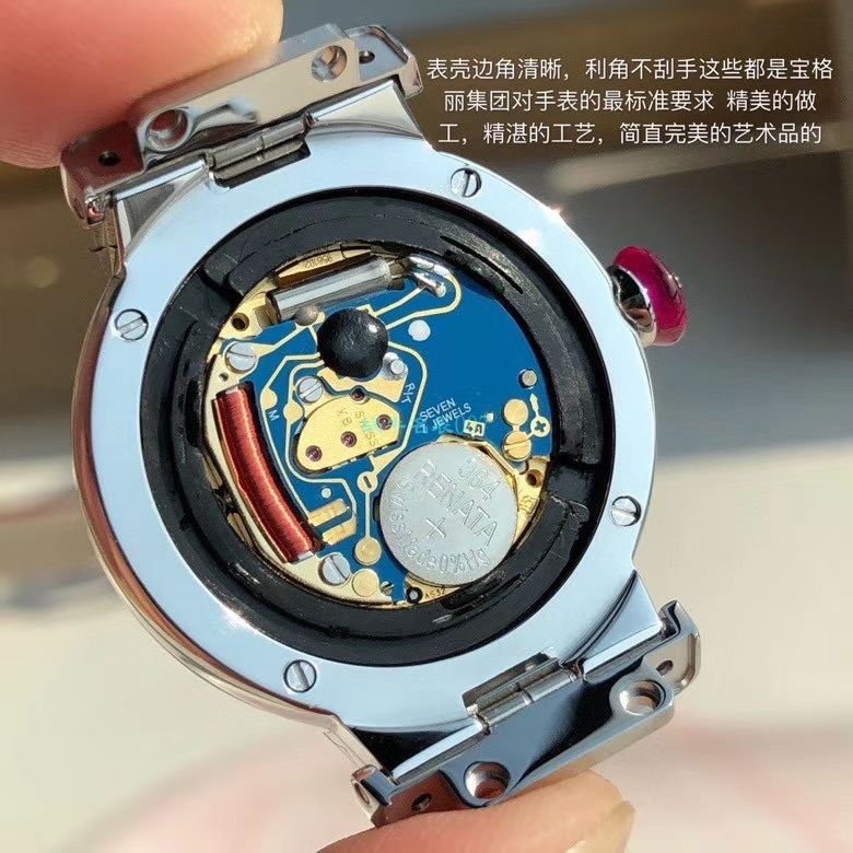 渠道真钻原单 BVLGARI LVCEA系列102196 LU28WSS/12女士 wrist watch  / BG033