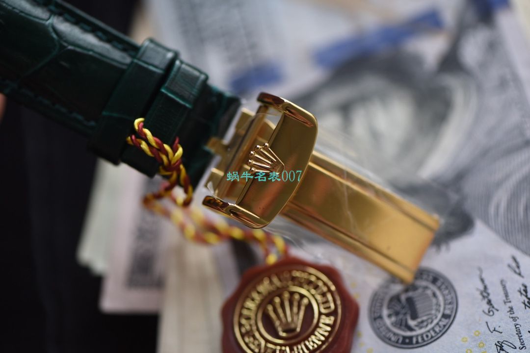  Video analysis 超A高仿手表 Rolex  Day-Date 型系列118138-L(FC)绿盘 wrist watch  / R582