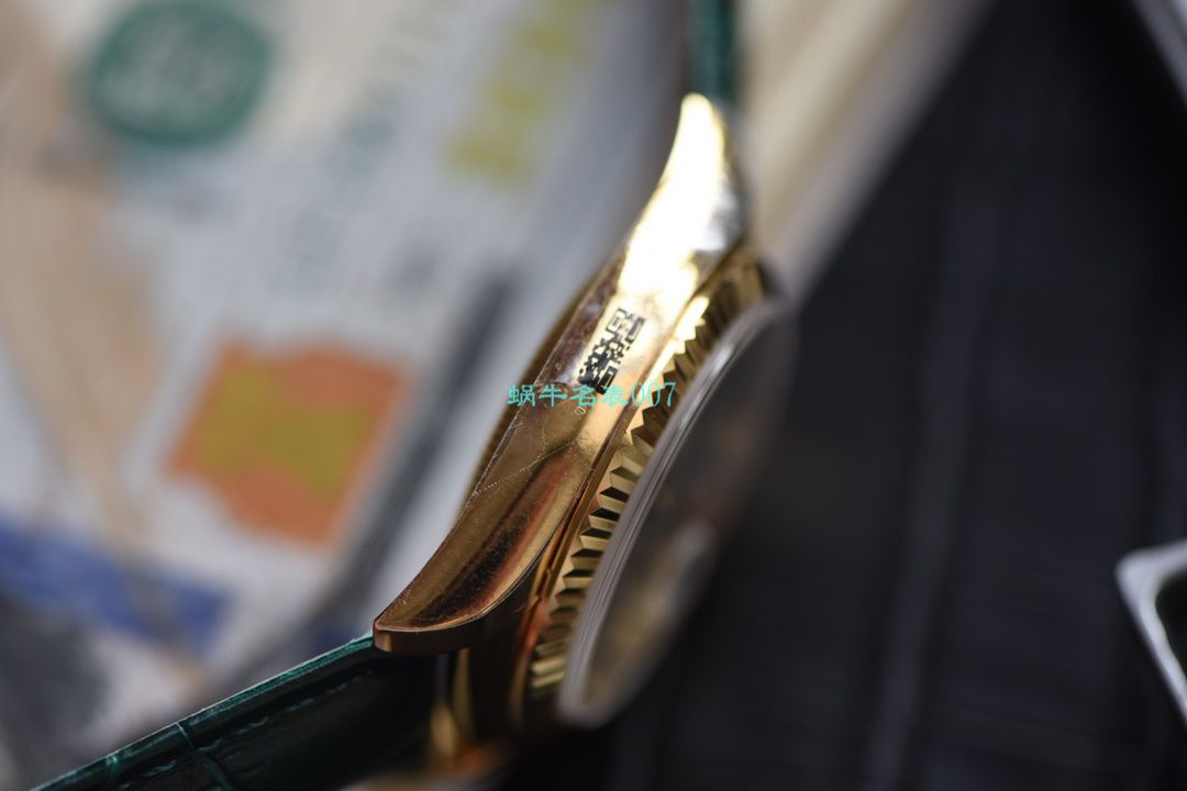  Video analysis 超A高仿手表 Rolex  Day-Date 型系列118138-L(FC)绿盘 wrist watch  / R582
