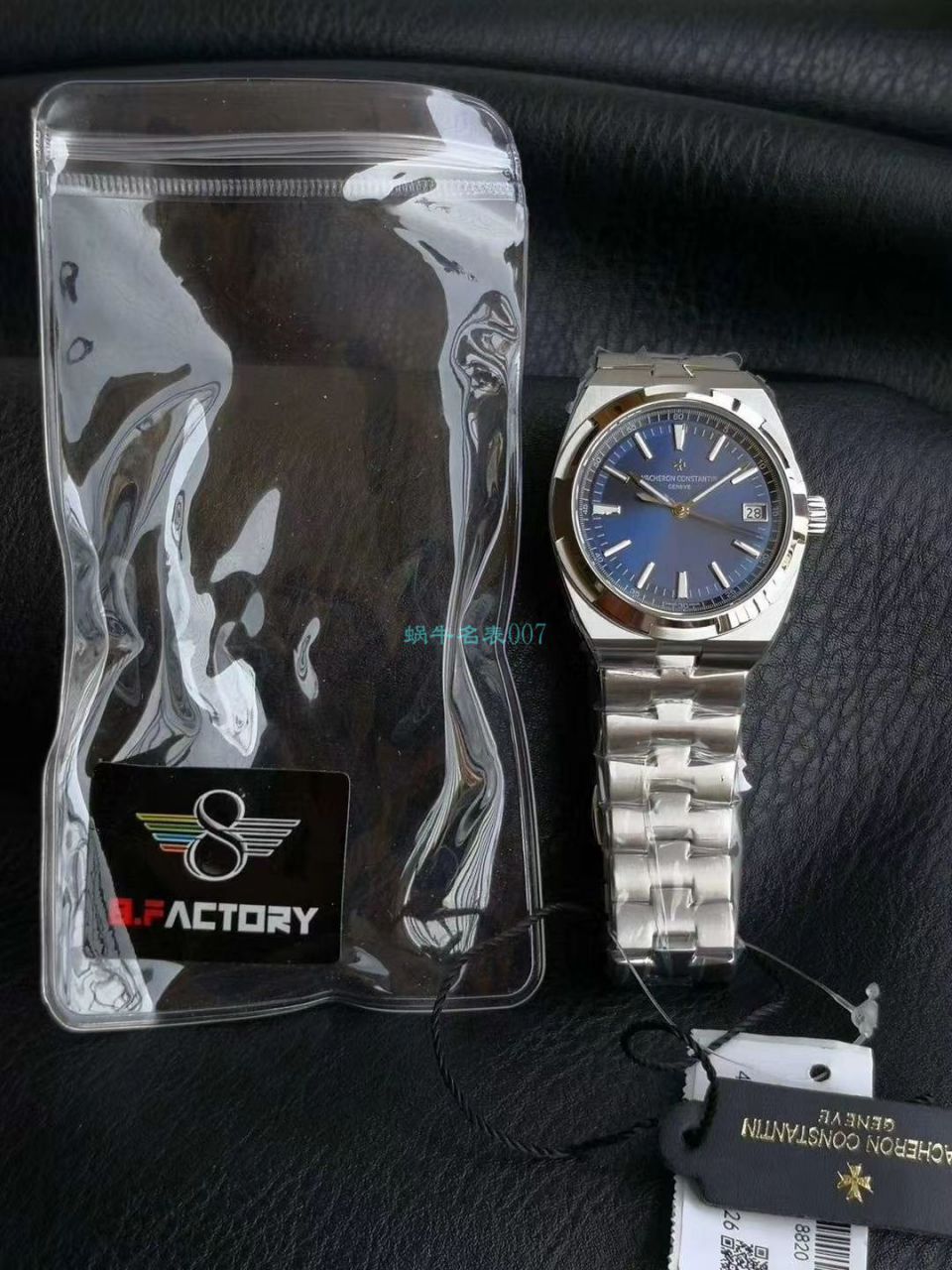 8F Factory 超A高仿手表Vacheron Constantin   Overseas 系列4500V/110A-B128 wrist watch  / JS218
