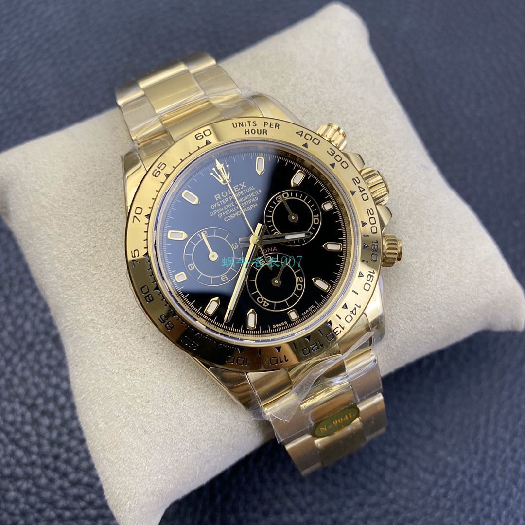 NOOB Factory  top 复刻高仿手表 Rolex 超级4130 Ditongna m116508-0004 wrist watch  / R589