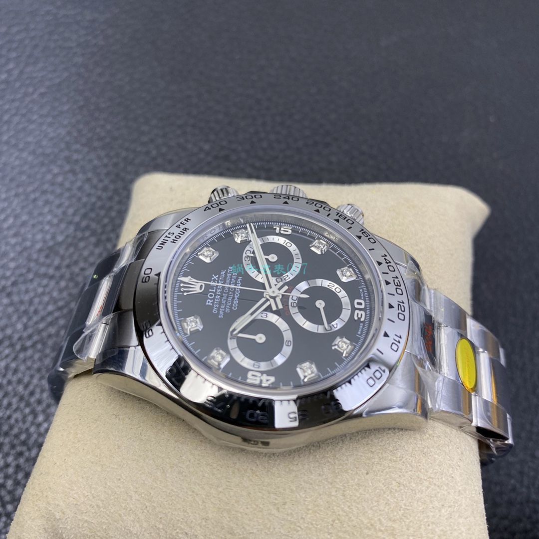 NOOB Factory 超A高仿手表 Rolex  Cosmograph Daytona  Ditongna 系列m116509-0055 黑盘 wrist watch  / R591
