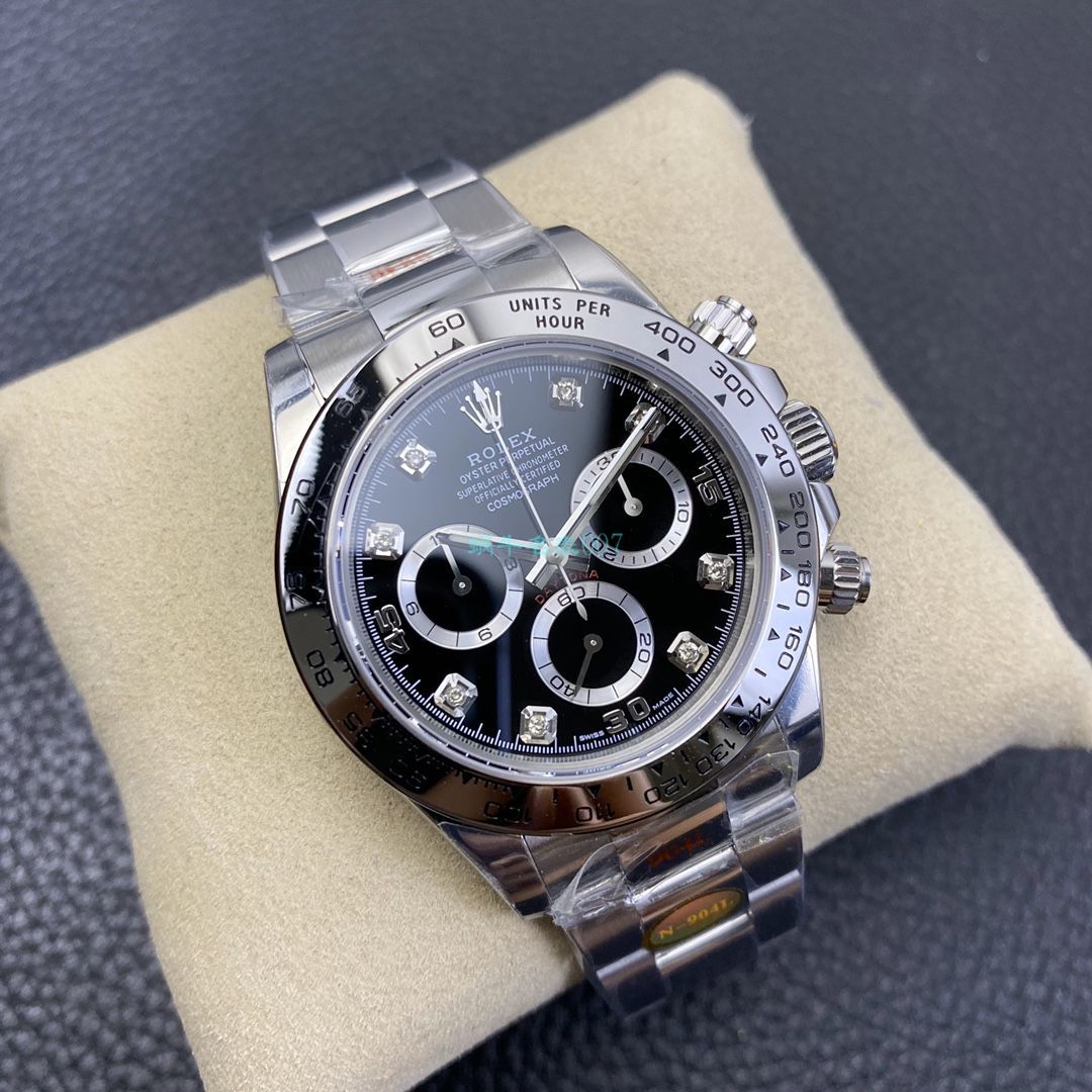 NOOB Factory 超A高仿手表 Rolex  Cosmograph Daytona  Ditongna 系列m116509-0055 黑盘 wrist watch  / R591