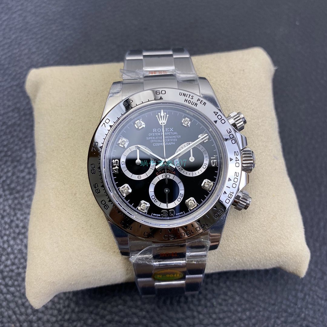 NOOB Factory 超A高仿手表 Rolex  Cosmograph Daytona  Ditongna 系列m116509-0055 黑盘 wrist watch  / R591