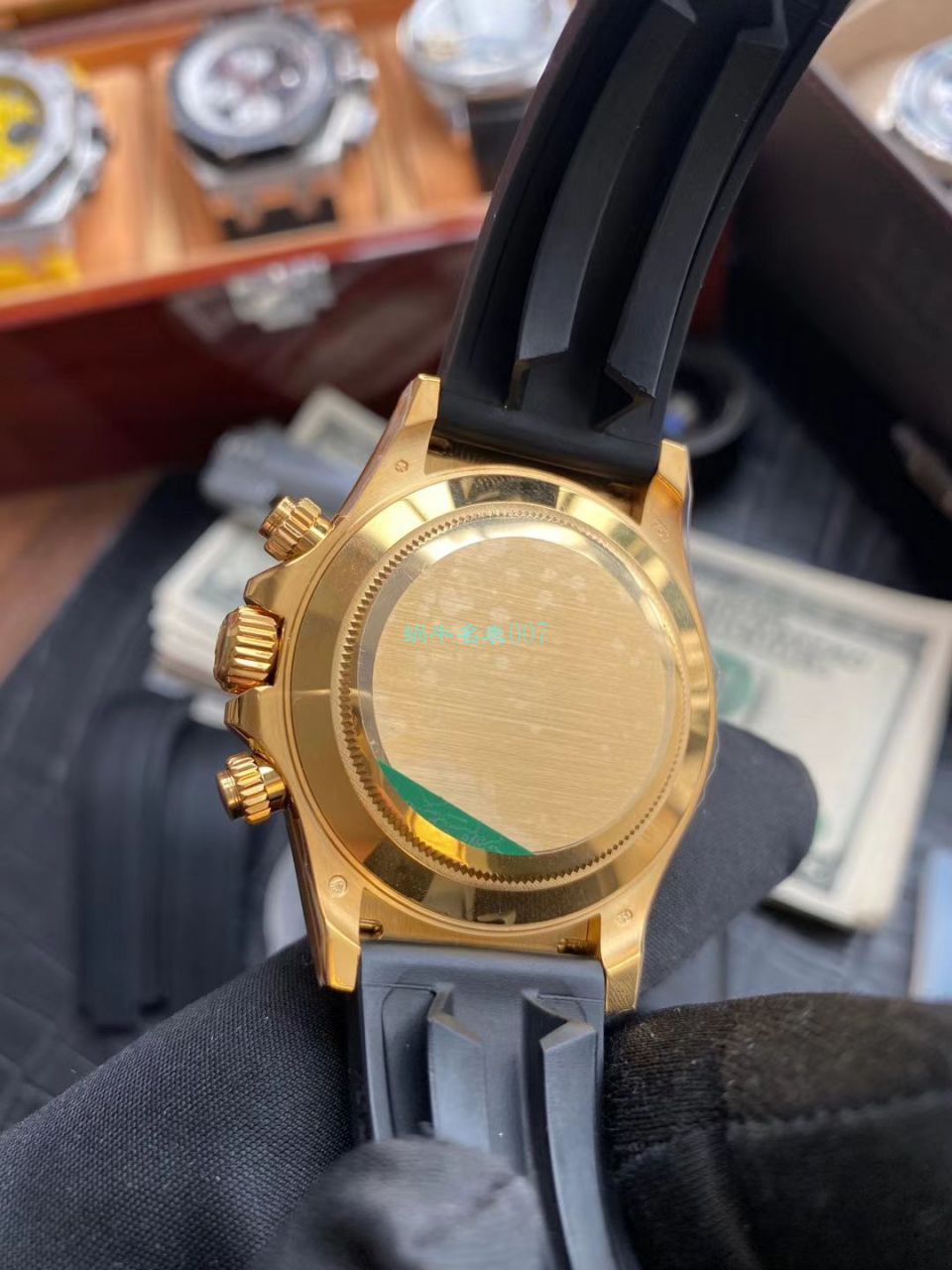 N Factory 黄金黑猫警长 Rolex  Cosmograph Daytona  Ditongna 系列 top 复刻高仿m116518ln-0047 wrist watch  / R593