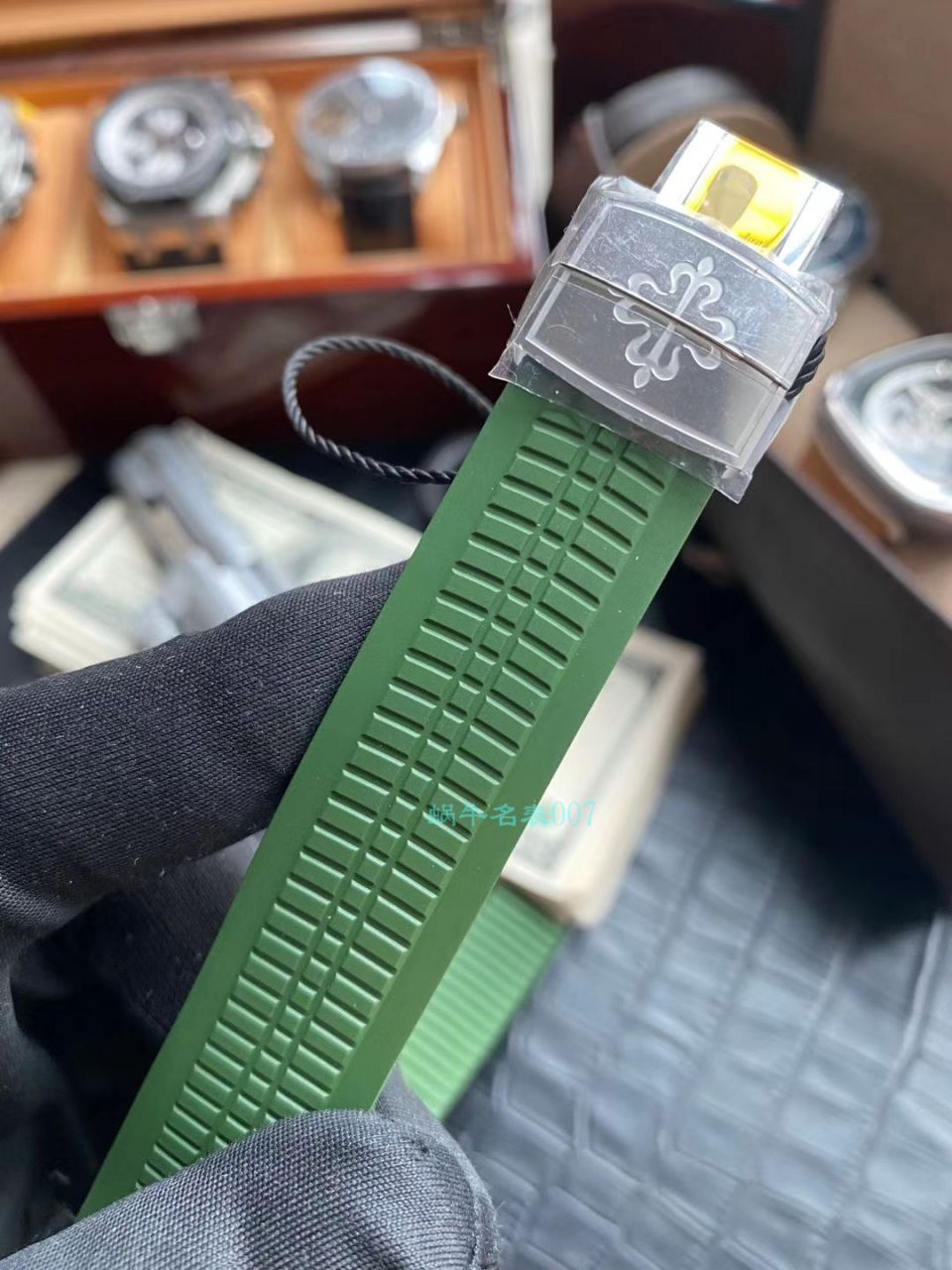 ZF Factory 超A高仿手表 PATEK PHILIPPE 绿面手雷5168G-010 wrist watch  / BD291