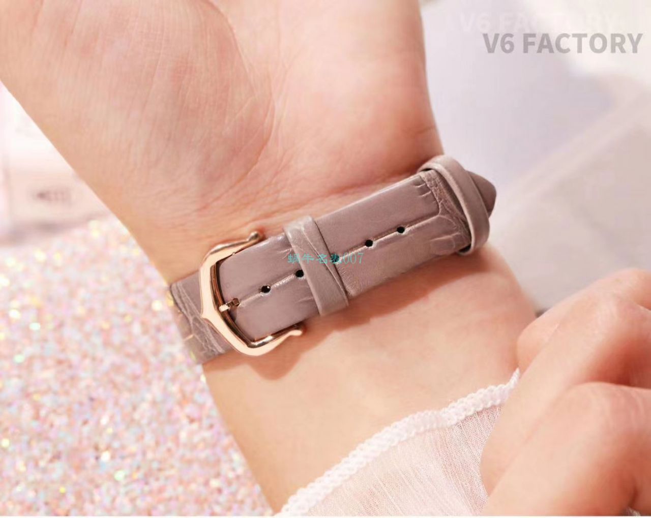 V6 Factory  top 复刻高仿手表 Cartier  告白气球女装30毫米WGBL0005，WJBL0008 wrist watch  / K277