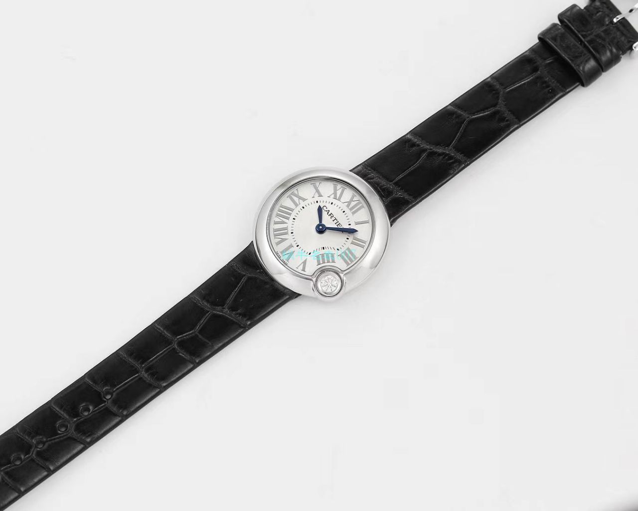 V6 Factory  top 复刻高仿手表 Cartier  告白气球女装30毫米WGBL0005，WJBL0008 wrist watch  / K277